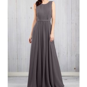 Jenny Yoo, Grey/Gray Bridesmaid Dress, Vivienne